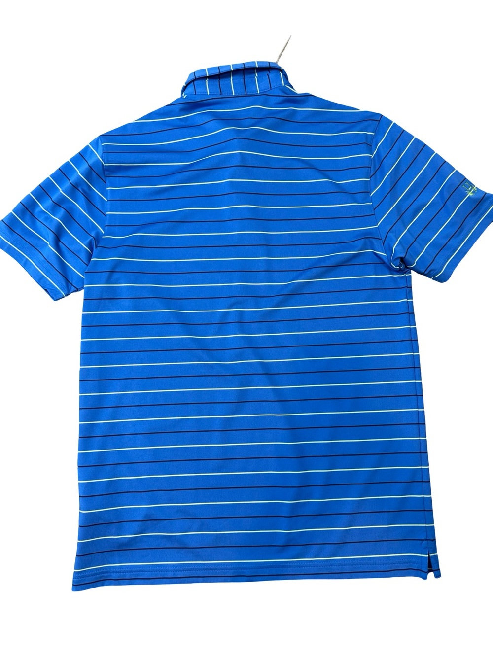 Under Armour Blue Striped Performance Polo SZ M - Picture 13 of 15
